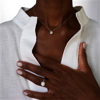 Halskette Ama in Weißgold Diamante Lab Grown 1.00 Ct AMA-GI-101-72-1-1 - AMA-GI-101-72-1-1